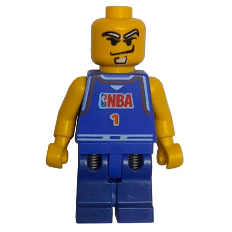 Basketball Player, Violet Torso, violet Legs 1