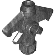 Weapon Axe Head with 4 Blades, Spikes and 3 Hollow Studs