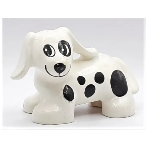 Duplo Animal Dog with Black Spots print (Spot)