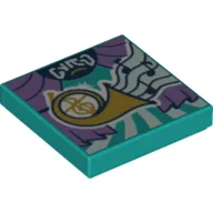 Tile 2 x 2 with Theater Style Print
