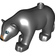 Duplo Animal Bear Adult New Style, Brown Nose Print