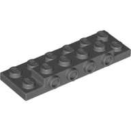 Plate Special 2 x 6 x 2/3 with 4 Studs on Side, 3 Support Walls on Bottom