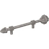 Weapon Staff, with Ball and Point Ends (Nuju)