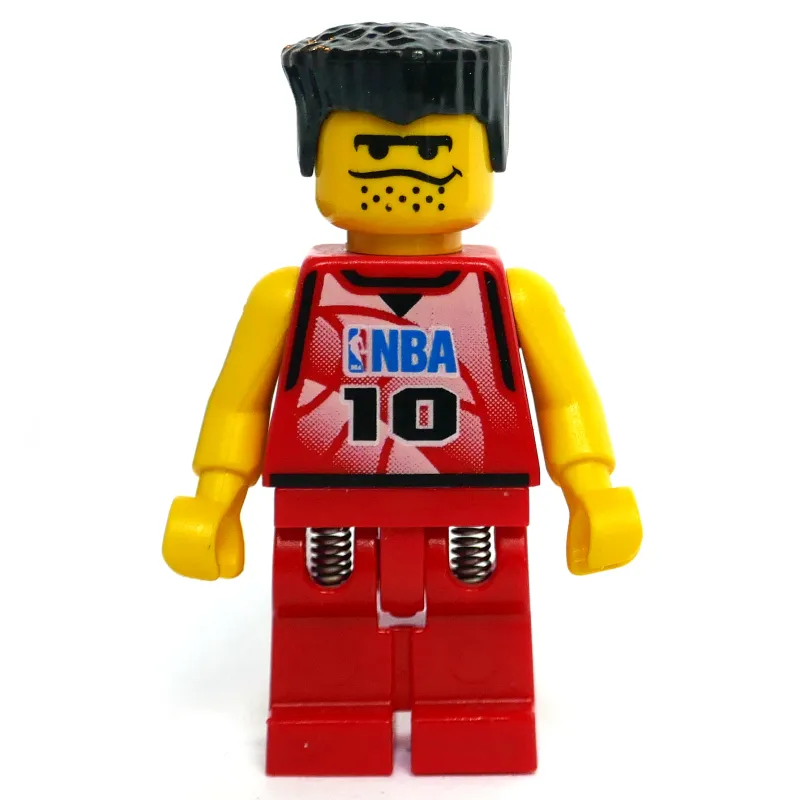 Basketball Player, Red  Torso, Red Legs #10