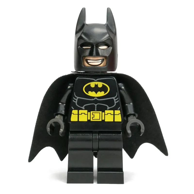 Batman, Black Suit, Black Cape and Cowl, Yellow Batman Logo, Black Headband