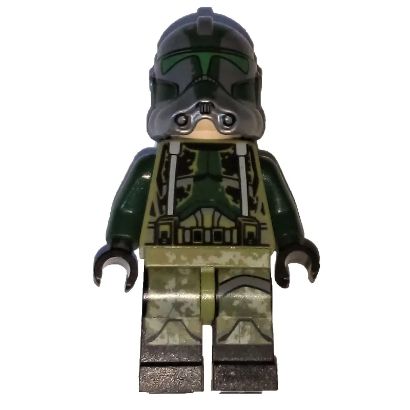 Clone Commander Gree, Kashyyyk Armor, Dark Gray Leg Strap