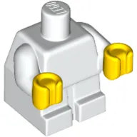 Baby / Toddler Body with Fixed Arms and Yellow Hands