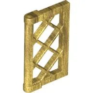 Window 1 x 2 x 3 Pane Latticed with Thick Corner Tabs