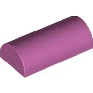 Brick Curved 2 x 4 Double, No Studs, without Groove