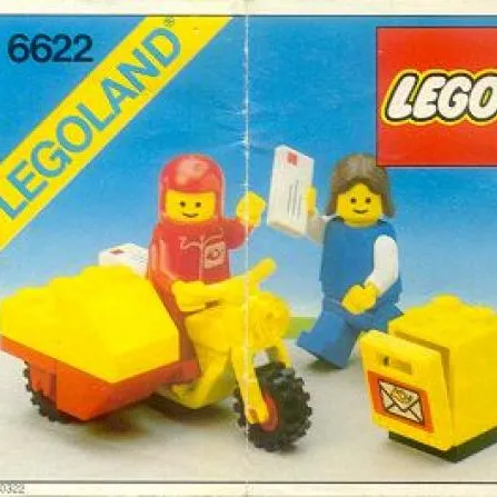 Mailman on Motorcycle