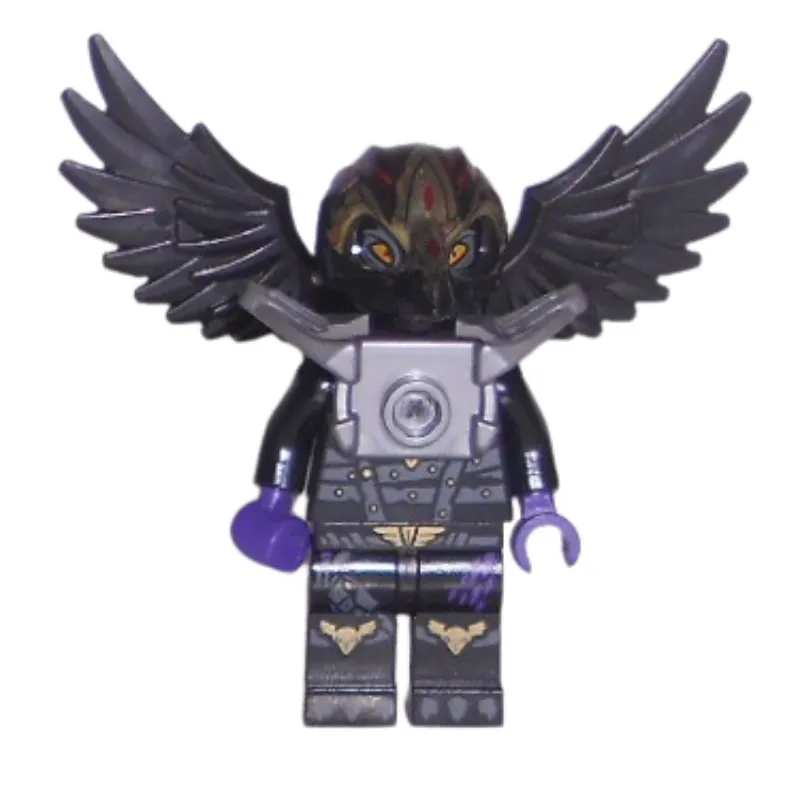 Rawzom with Flat Silver Shoulder Armor