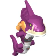 Body Giant, Torso and Head, Fishface Print