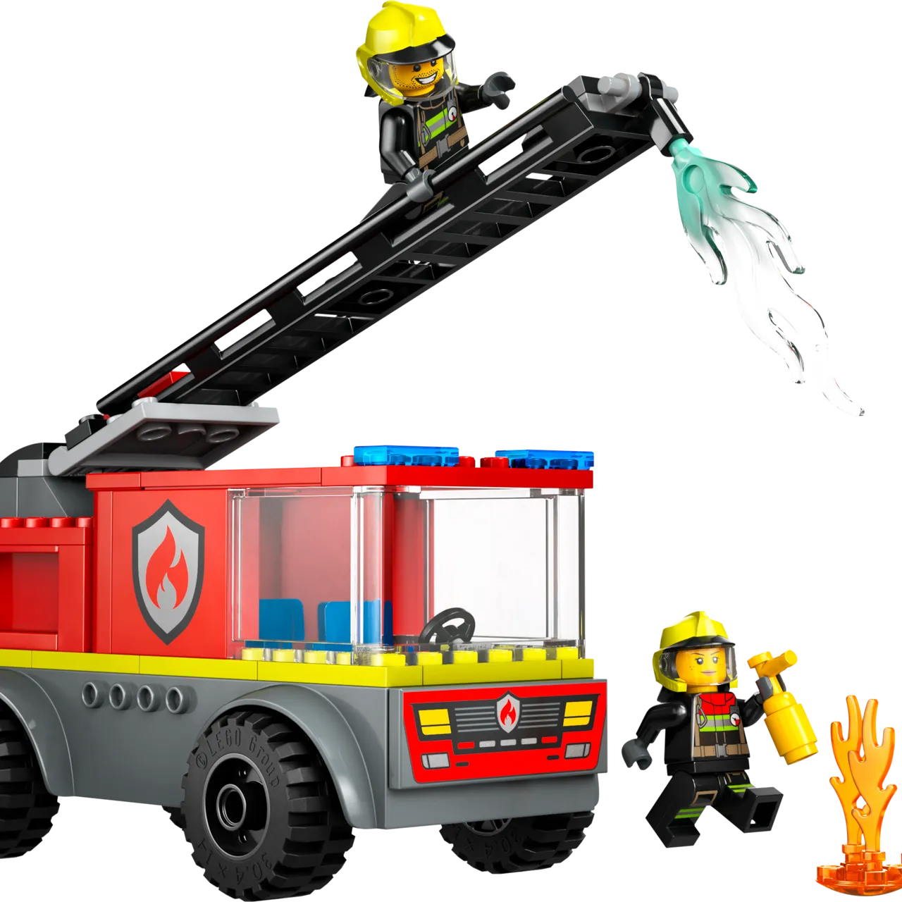 Fire Ladder Truck