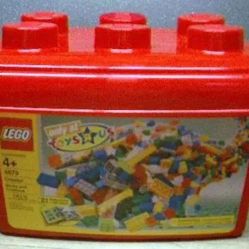 Bricks and Creations Tub - (TRU Exclusive) (Bottom Tub and its contents only)