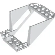 Aircraft Fuselage Straight Aft Section 6 x 8 x 4 with Opening