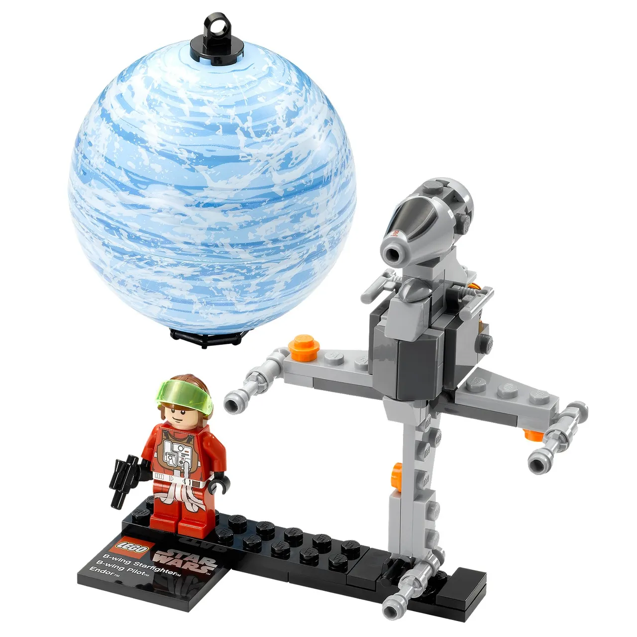 B-wing Starfighter & Planet Endor