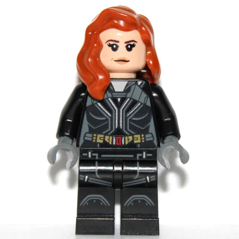 Black Widow, Black Jumpsuit, Gold Belt