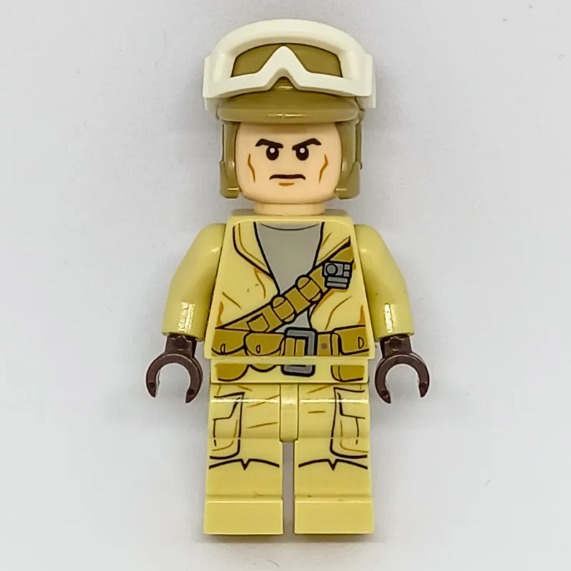 Rebel Trooper, Dark Tan Helmet and White Snow Goggles