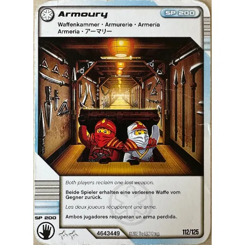 Trading Card, Ninjago Deck #2: 112 - Armory - North American Version