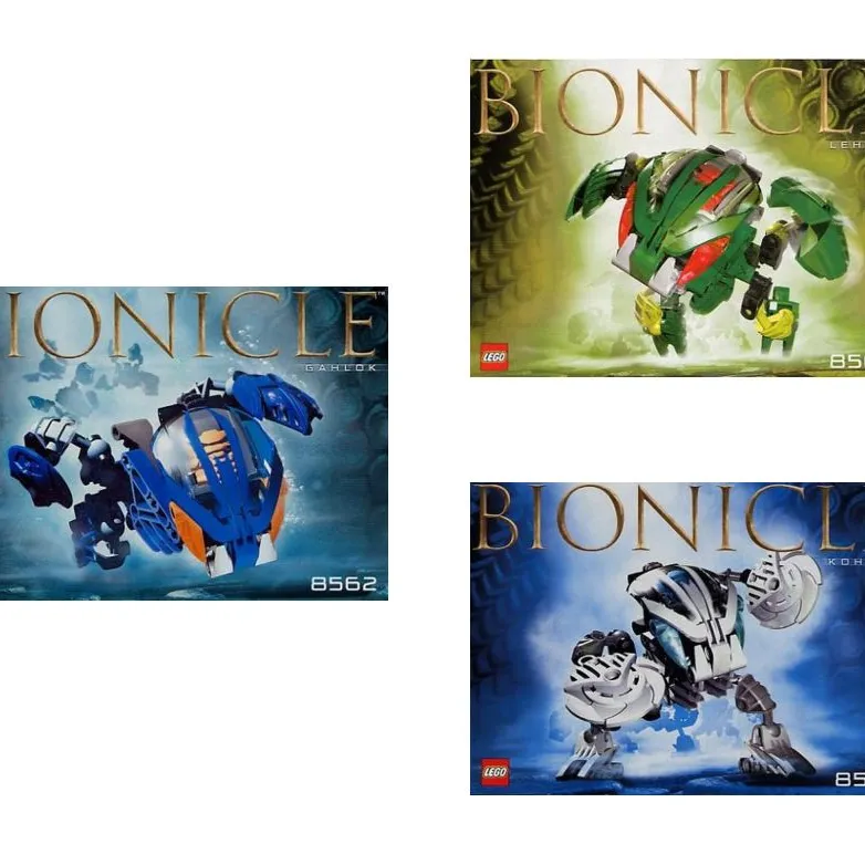 Bohrok Co-Pack (contains 8562 8564 8565)