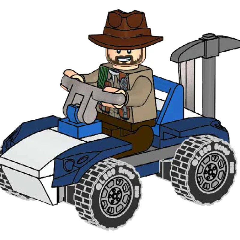 Sinjin Prescott with Buggy