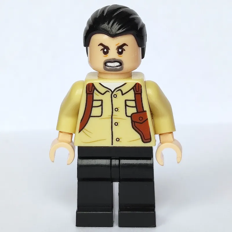 Vic Hoskins with Black Hair