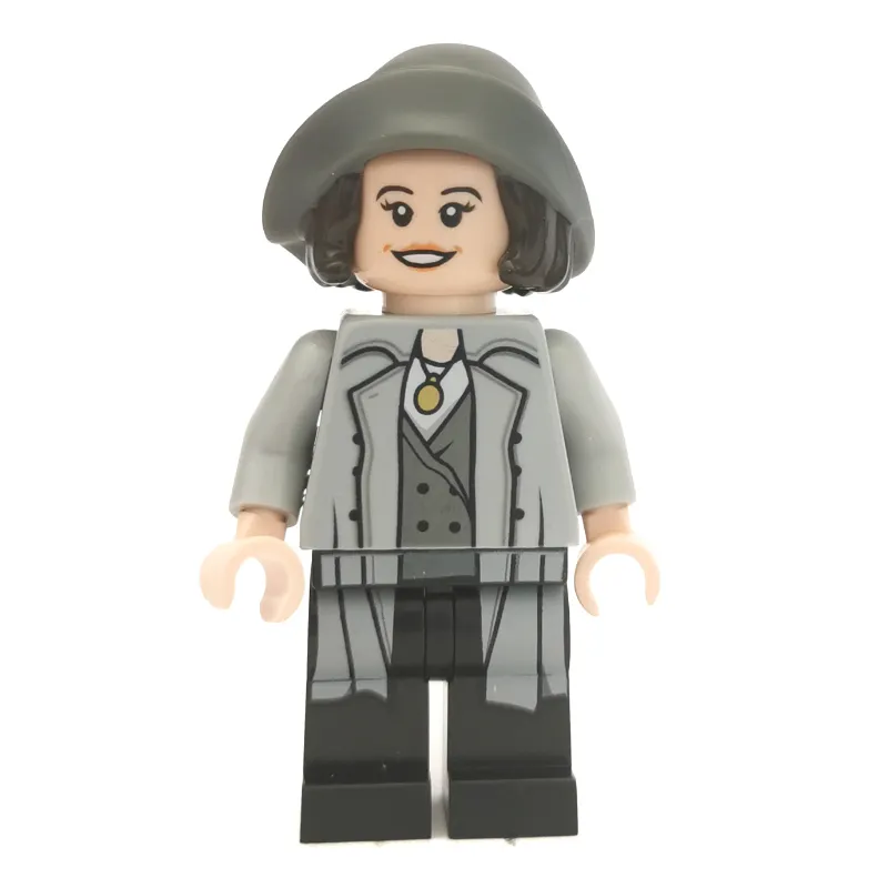 Tina Goldstein, Long Light Bluish Gray Coat (Dimensions)