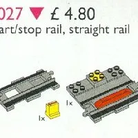Start-Stop Rail and Straight Rail