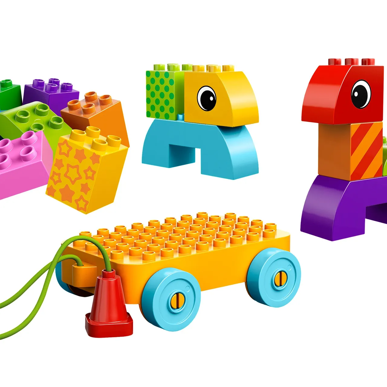 Toddler Build and Pull Along