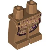 Hips and Medium Nougat Legs with Apron Print