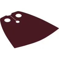 Neckwear Cape, Standard with Gray Back and Black Slashes Print [Traditional Starched Fabric]