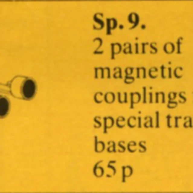Magnetic Train Couplers