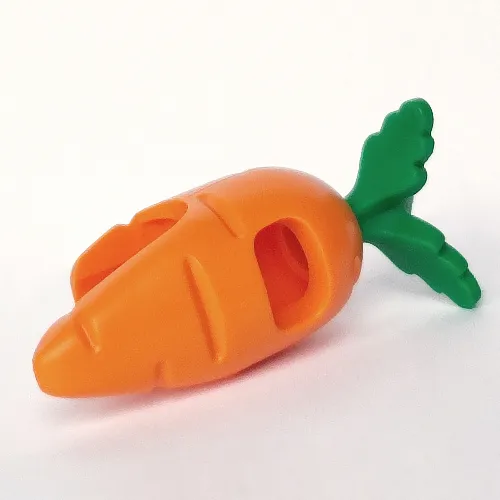 Costume Carrot with Green Leaves Pattern