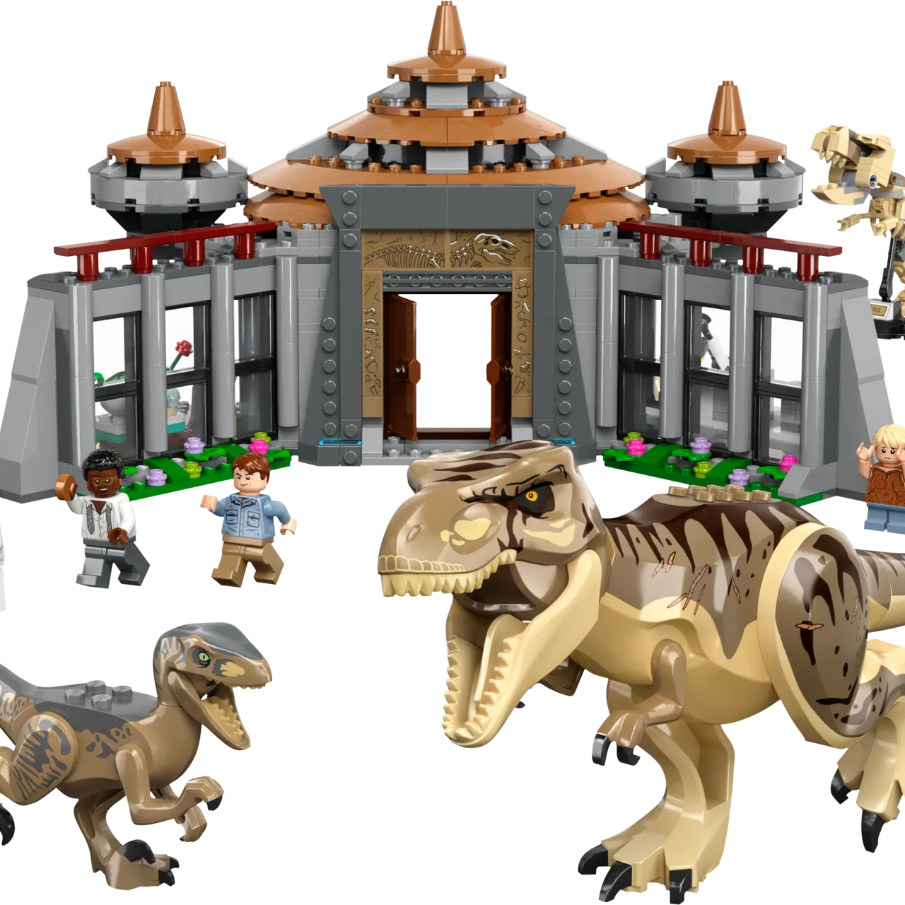 Visitor Center: T. rex & Raptor Attack