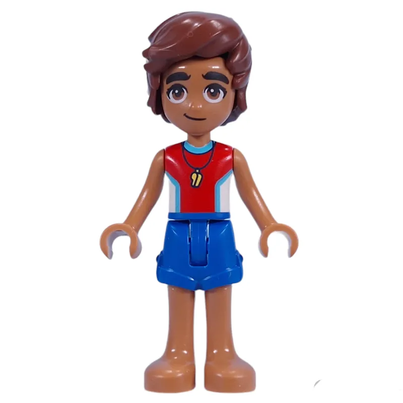 Leo - Red Shirt, Blue Shorts