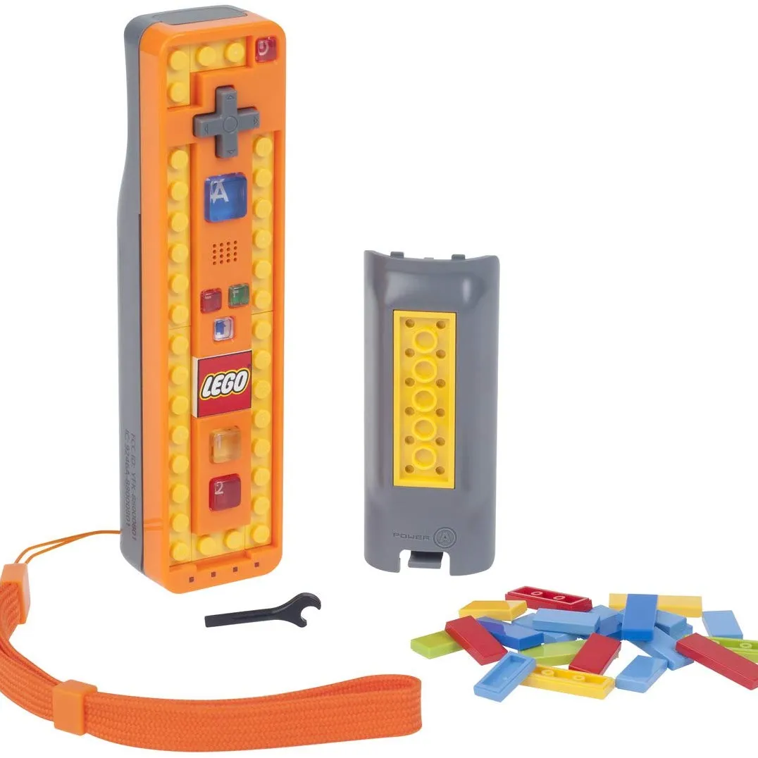Play and Build Remote for Nintendo Wii - Orange