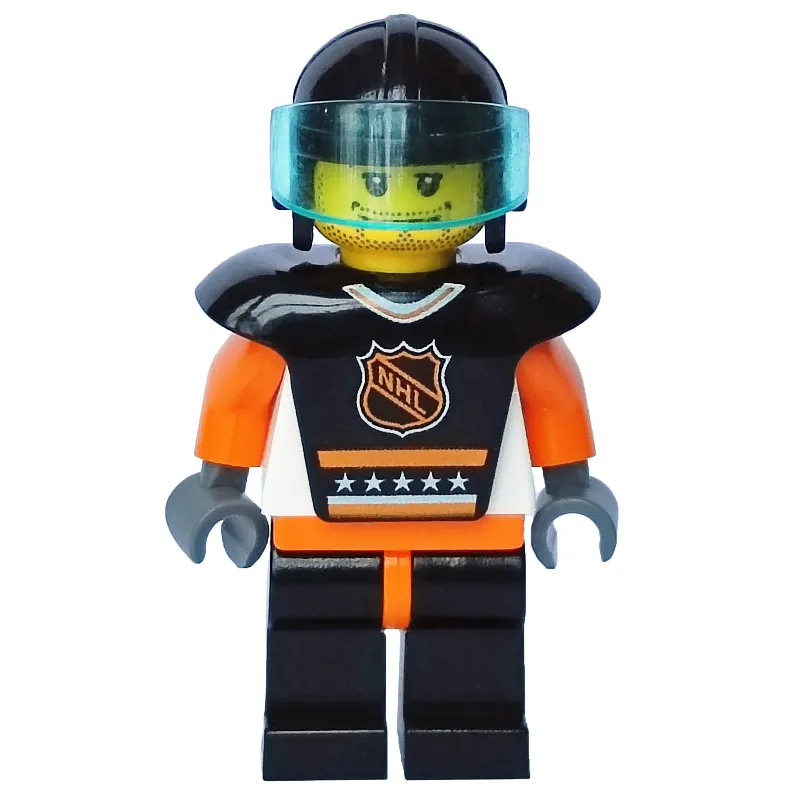 Hockey Player Black Vest #5