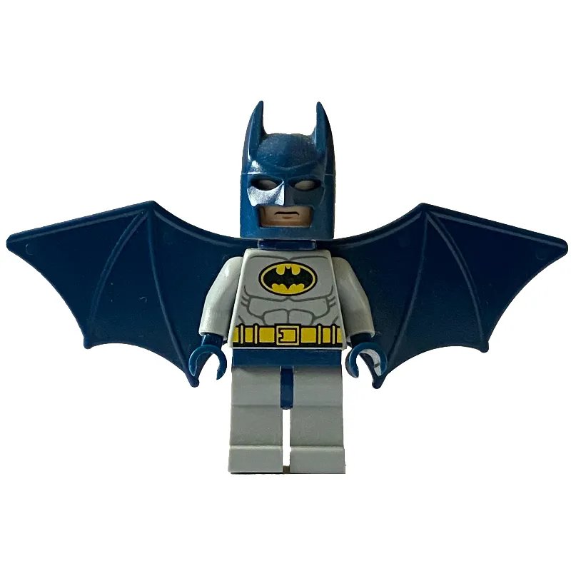 Batman, Light Bluish Gray Suit, Dark Blue Wings and Cowl
