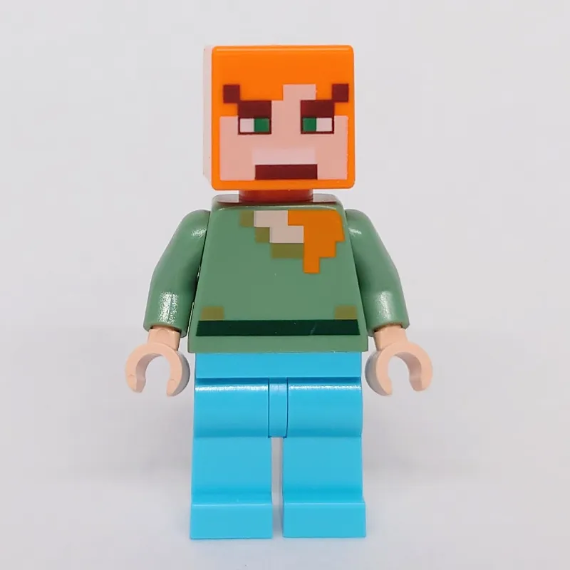 Alex, Reddish Brown Squares on Face