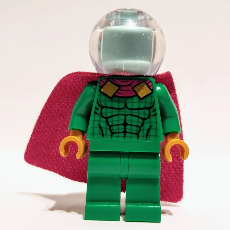 Mysterio, Green Outfit, Trans-Clear Helmet