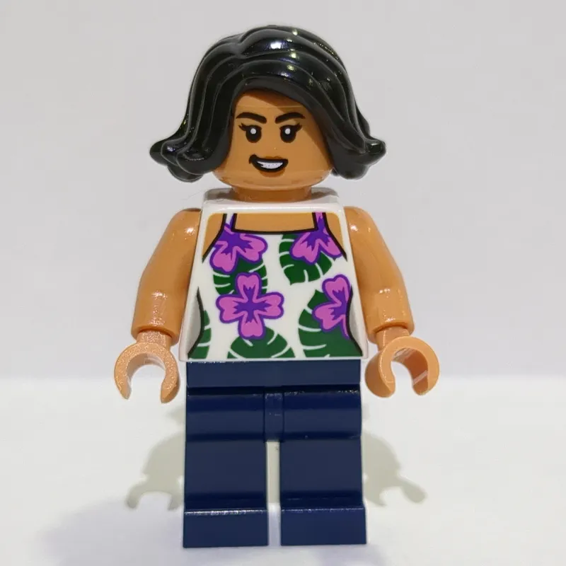 Sammy, Dark Blue Legs, Vest Top