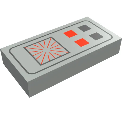 Tile 1 x 2 with Space Computer Print