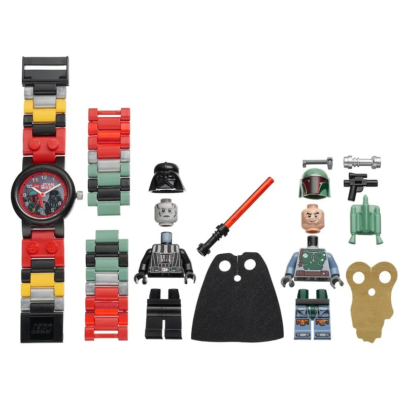 Darth Vader and Boba Fett Buildable Watch with Toy