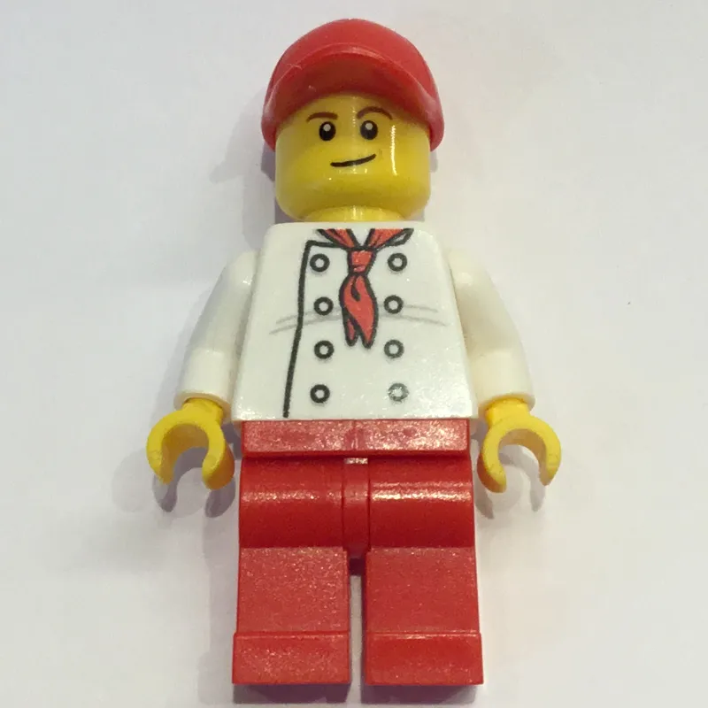 Chef, Red Neckerchief, Red Legs, Red Cap