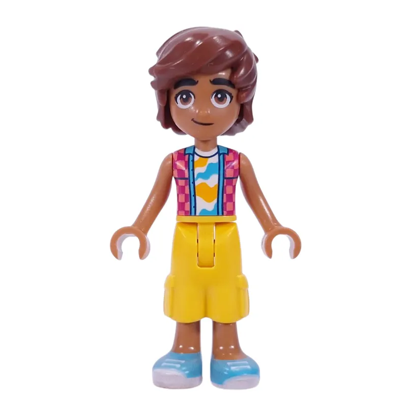 Leo - Red Shirt, Yellow Shorts