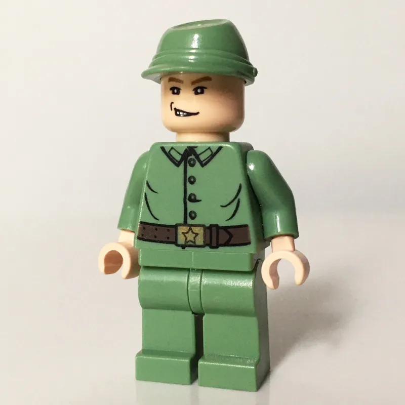 Russian Guard with Open Mouth Smirk