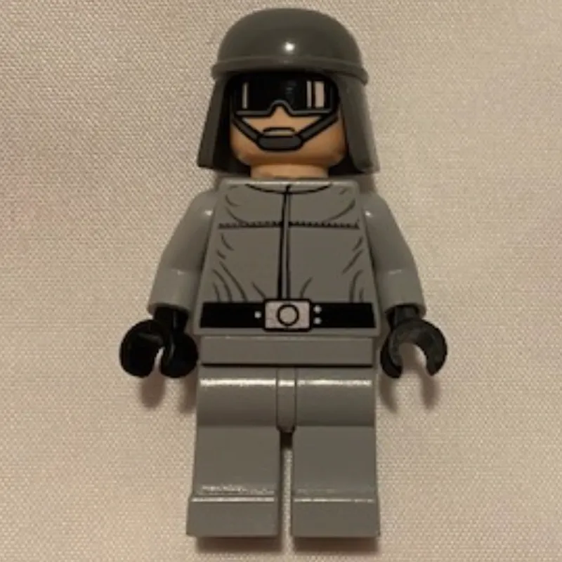 Imperial AT-ST Driver, Plain Helmet, Printed Visor