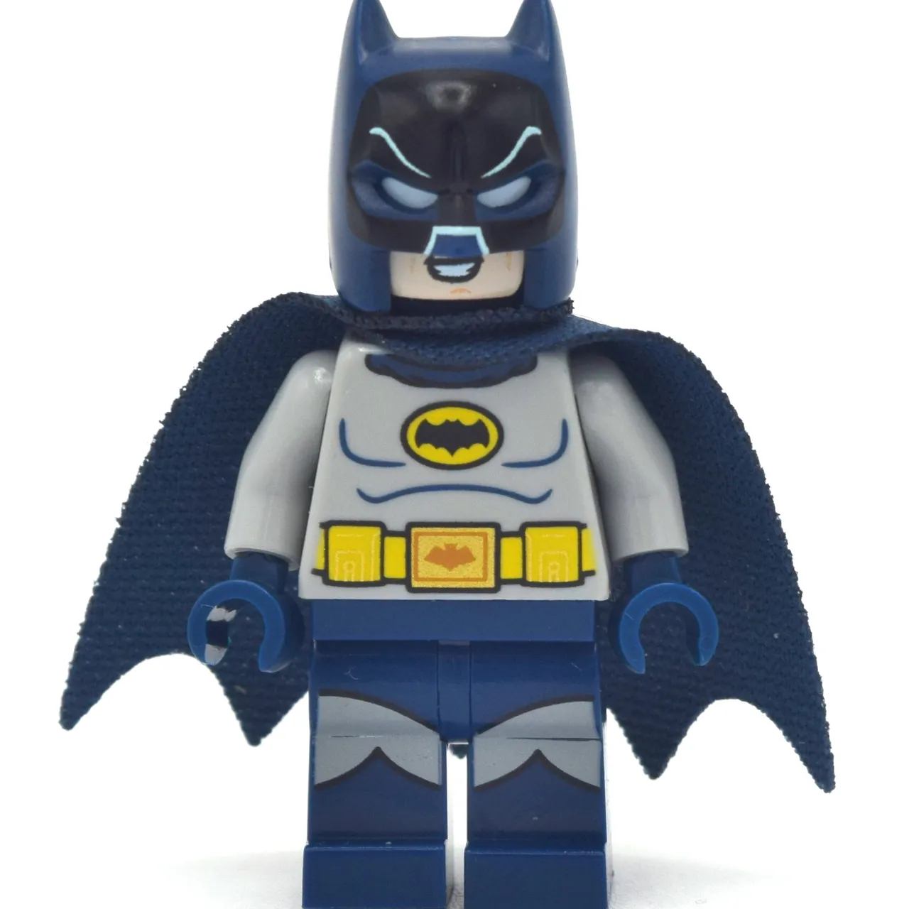 Batman, Light Bluish Gray Suit, Dark Blue Cape and Cowl (60's TV Series)