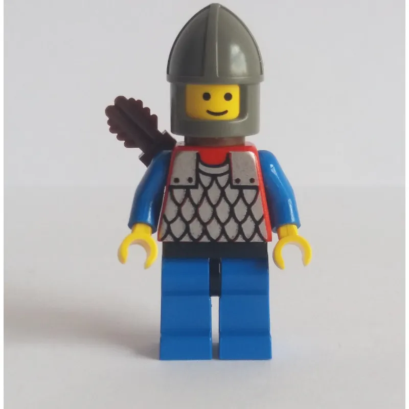 Archer (Scale Mail on Red) - Blue Arms, Blue Legs