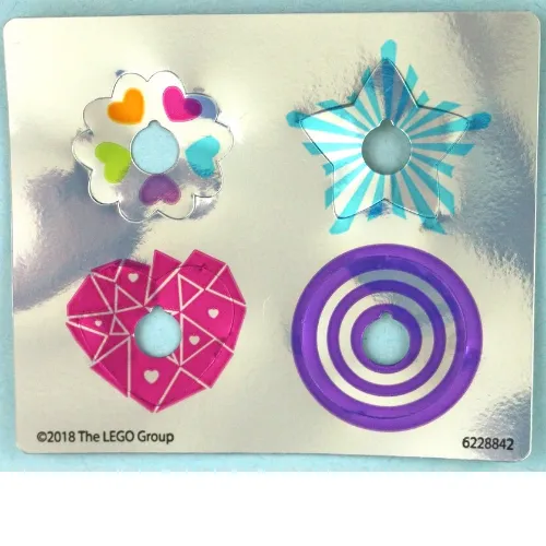 Punch-outs, Ring Bases, Metalized